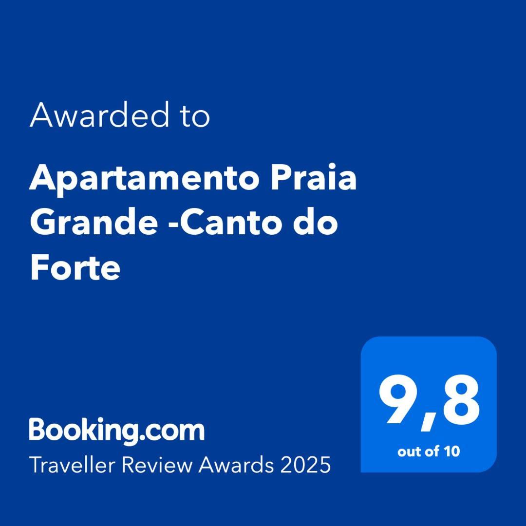 Apartamento Praia Grande -Canto Do Forte Екстериор снимка