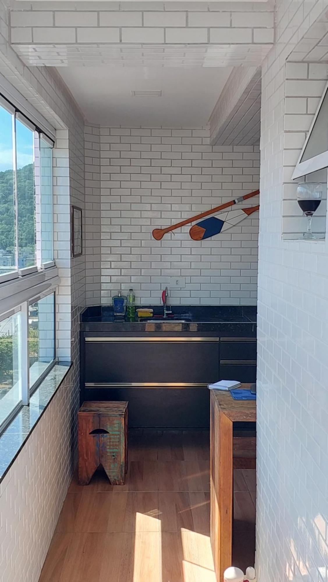 Apartamento Praia Grande -Canto Do Forte Екстериор снимка