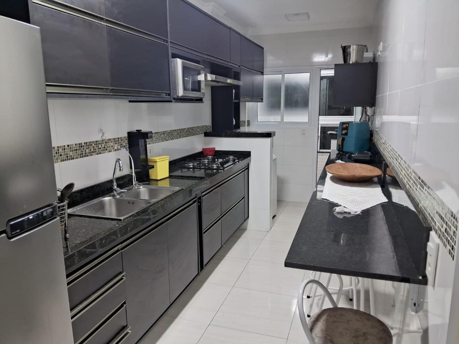 Apartamento Praia Grande -Canto Do Forte Екстериор снимка